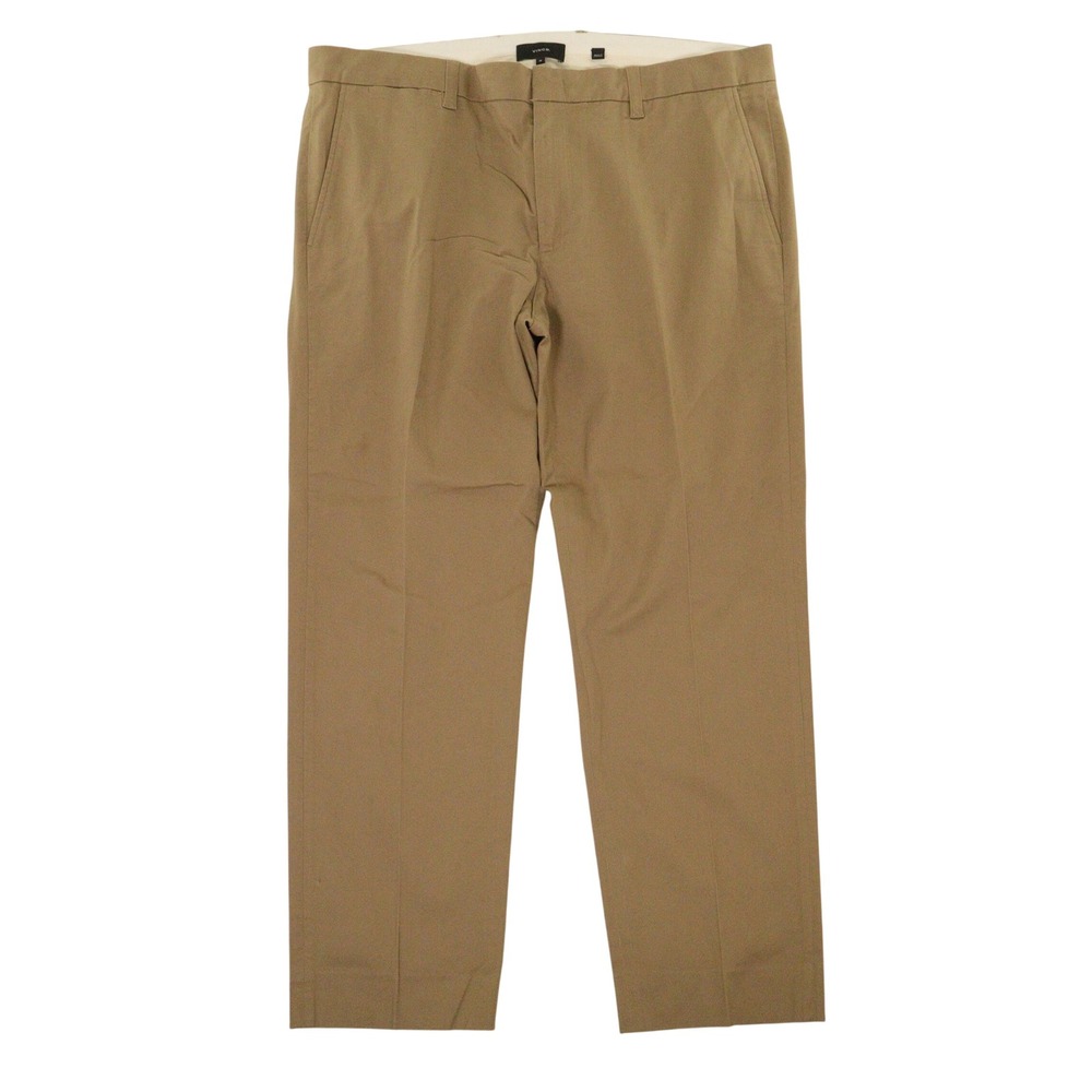 Vince Chino Pants Griffith Slim Fit Khaki Cotton Men 38x29